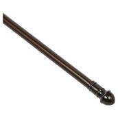 Adjustable Curtain Rod - 48" to 84" - Bronze