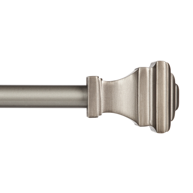 Kenney 1-Pack - 36 to 66-in - Pewter Finish - Steel - Curtain Rod