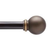 Kenney Chelsea 28-in to 48-in Oil Rubbed Bronze Steel Decorative Curtain Rod