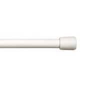 Kenney Stratford 7/16-in Spring Tension Rod - 18 to 28-in long - White