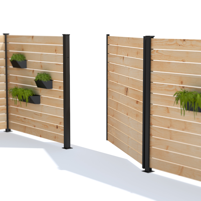 Wood & Vinyl Fence Panels