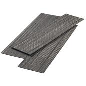 Planches de tapis Moreno, 21,53 pi² par boîte, graphite