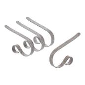 OIC Product Christmas Decoration Hanger - Galvanized Steel - Pack of 4