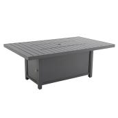 Table-foyer de 64 po à 55 000 BTU en aluminium noir par Creative Outdoor Solutions