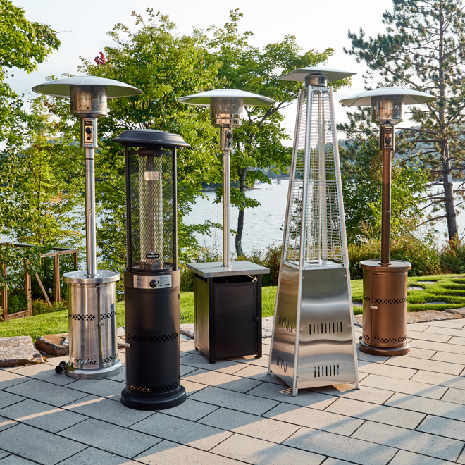 Style Selections 48,0000 BTU Patio Heater with Table