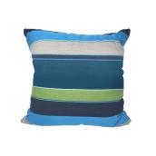 Sunbrella Outdoor Cushion with Stripes - 20-in x 20-in
