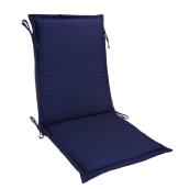 Coussin Style Selections pour chaise de patio à dossier haut, polyester, marine