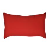 Sunbrella Patio Toss Pillow - 12-in x 20-in - Red