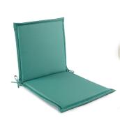 Style Selections 1-Piece Bistro Green Patio Furniture Cushion