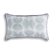 Allen + Roth 12-in x 20-in Ripple Polyester Throw Pillow