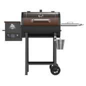 Pit Boss Mahogany Series 456 Pellet Grill - Steel - Chestnut and Black - 456-sq. in.