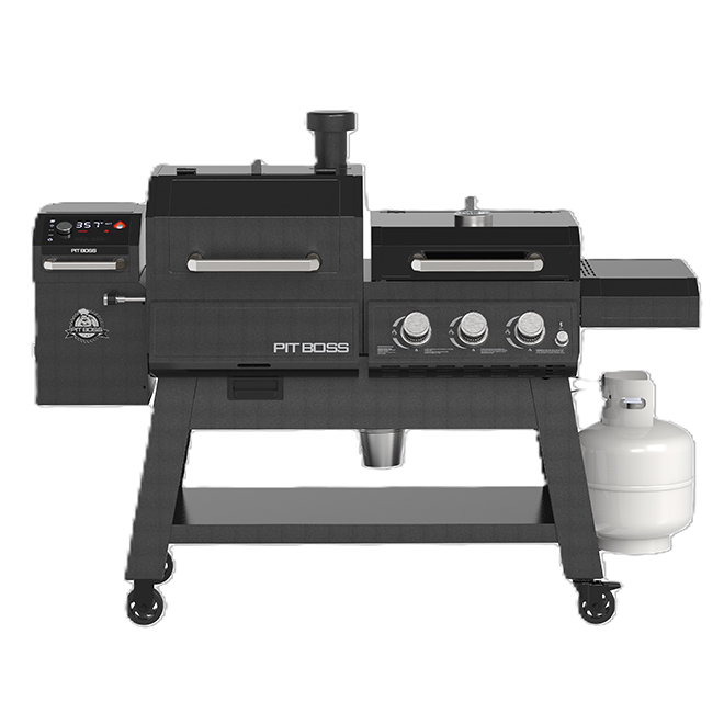 Pit Boss Combo Pellet Grill in Stainless Steel with WiFi Technology - 1001-in²