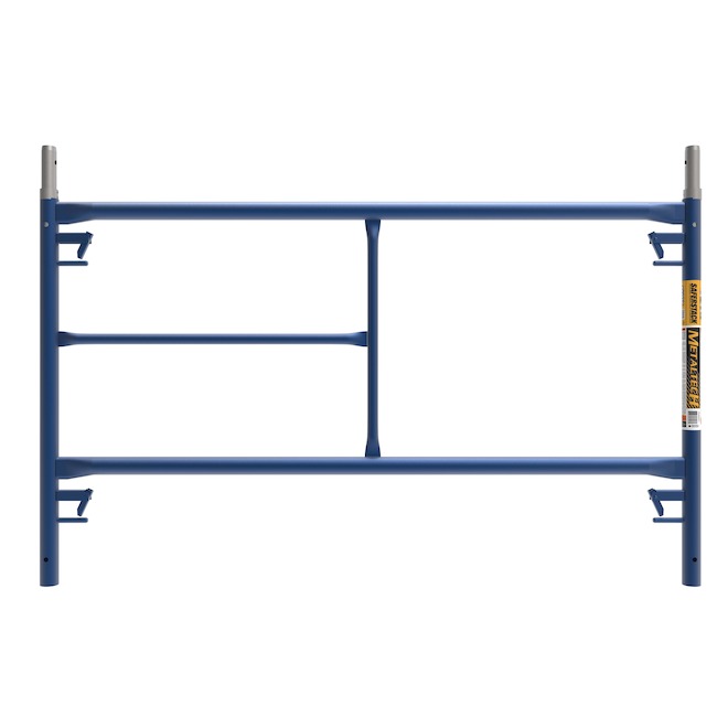 Metaltech Scaffold Frame in 13-Gauge Steel with Gravity-Lock Frame - 3 x 5-ft