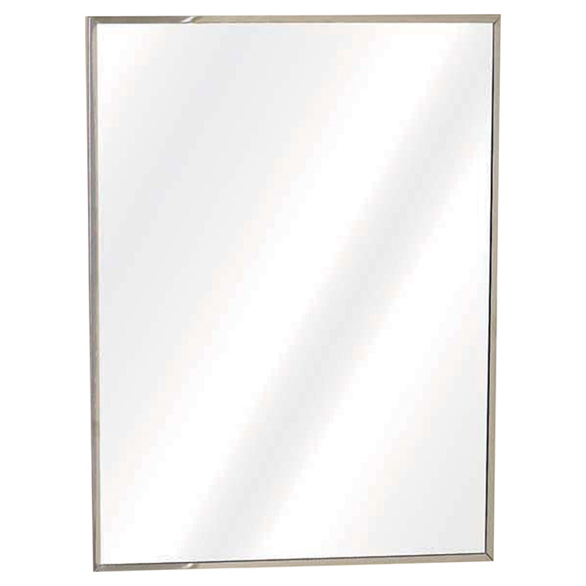 Armoire à pharmacie Zenith plastique argent 16 po x 20 po x 4 po