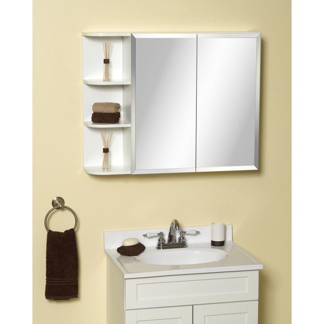 Zenith 31.5in x 25in Rectangle Surface Medicine with Mirror