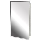 Pharmacie 1 porte, 16 x 26 po, argent