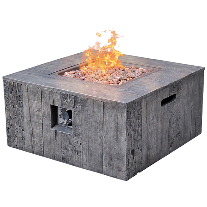 Bond Propane Outdoor Fire Table 50, Can I Put A Propane Fire Pit On My Wooden Deck