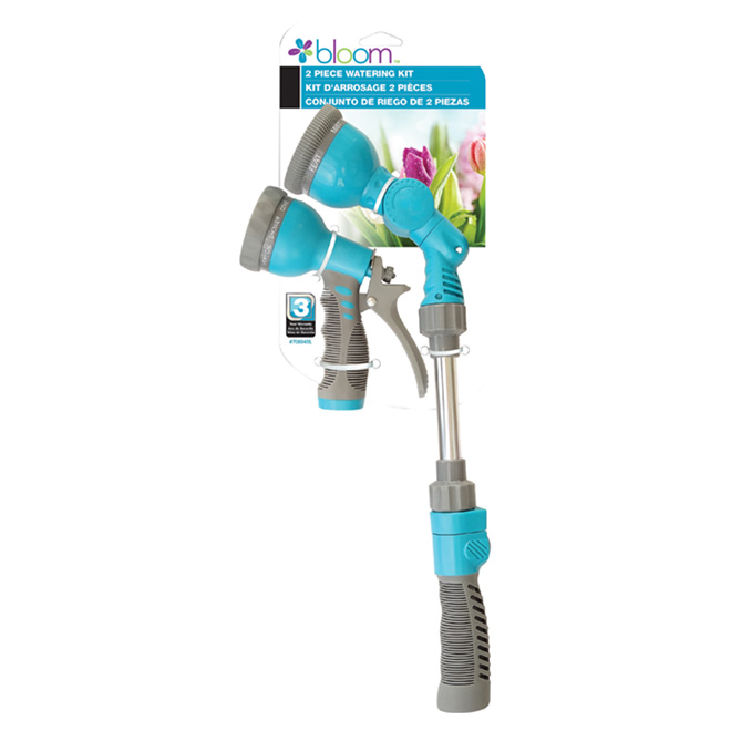 BLACK & DECKER Adjustable Water Spray Gun and Wand Set 2 Pieces