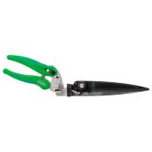 Scotts Garden Shears with Pivoting Head - Carbon Steel - Black and Green