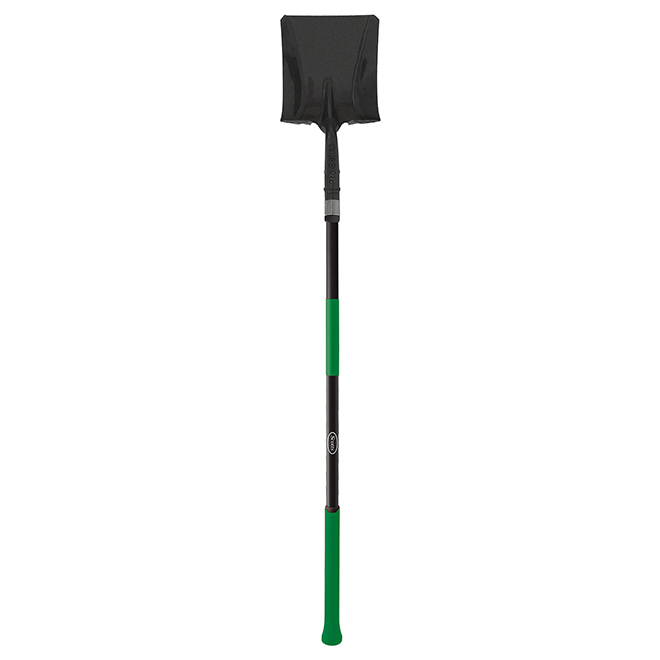 Scotts Square Head Shovel - 60-in - Black/Green