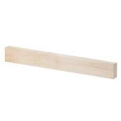 Metrie Maple Lumber - Kiln Dried - Natural - 1-in T x 2-in W x Linear Foot