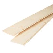 Metrie V-Joint Panelling - Knotty Pine - Natural Finish - 96-in L x 4-in W x 5/16-in T