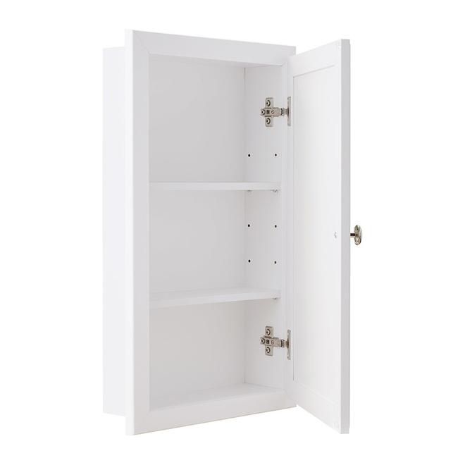 Style selections rectangle surface deals mirrored medicine cabinet