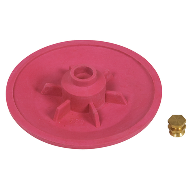 Fluidmaster American Standard Actuator Seat Disc - Rubber Material - Red Finish