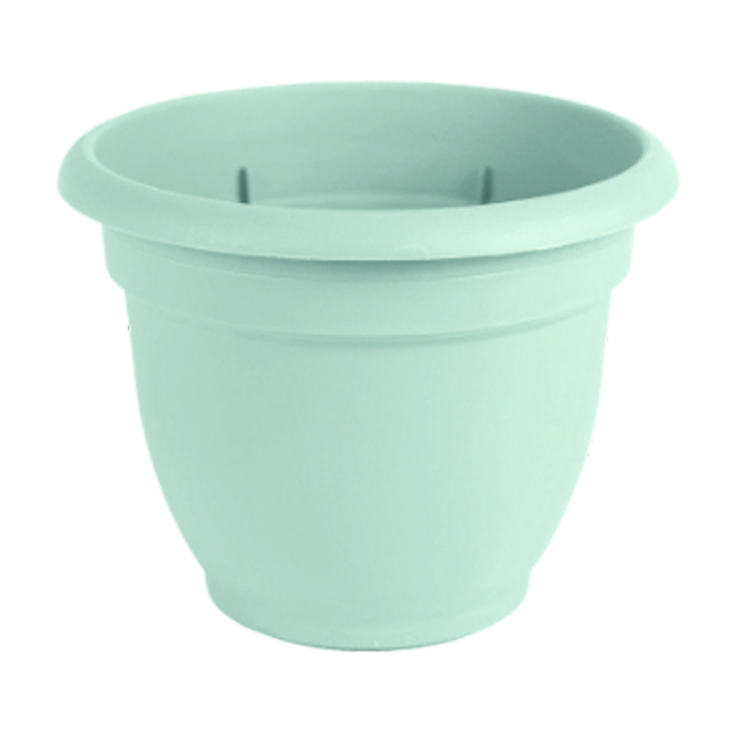 Bloem Ariana 1/Pack 6.5 x 5.1-in Misty Blue Plastic Self-Watering Planter