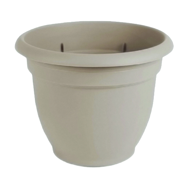 Bloem Ariana 1/Pack 6.5 x 5.1-in Pebble Stone Plastic Self-Watering Planter