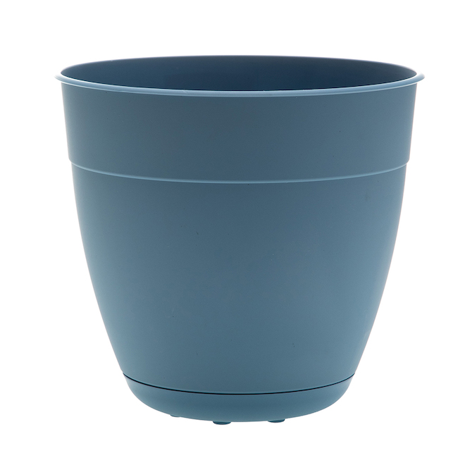 Pot Dayton par Bloem 1/pqt 16 x 14,59  po bleu plastique