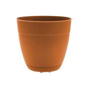 Bloem Dayton 1/Pack 8 x 7.5-in Clay Plastic Planter