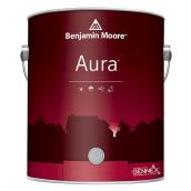 Benjamin Moore Aura Waterborne Exterior Paint - 3.79 L - Satin Finish - White