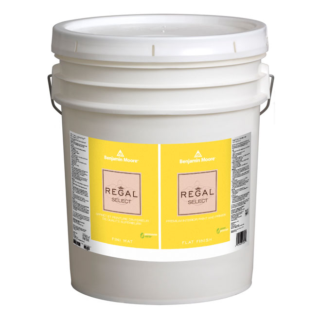 Benjamin Moore Regal Select Interior Paint Flat Finish 18.34L