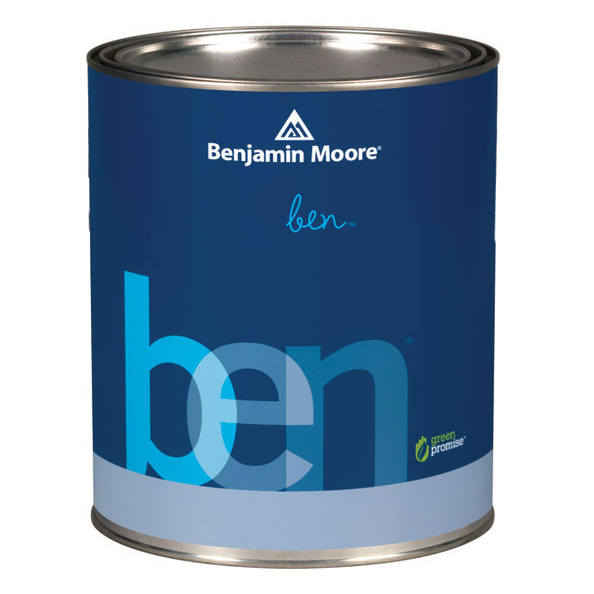 Peinture et apprêt Ben de Benjamin Moore, fini velouté, 917 ml, base 1