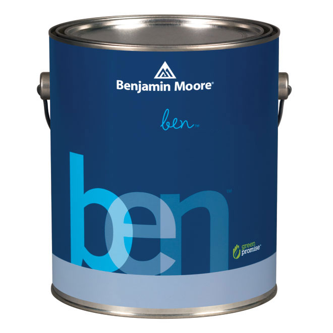 Peinture et apprêt Ben de Benjamin Moore, fini velouté, 3,55 L, base 2