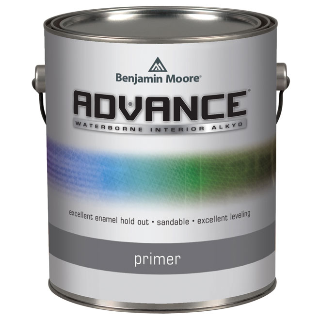 Benjamin Moore ADVANCE Alkyd Primer Interior 3.79L White K79000001 RONA