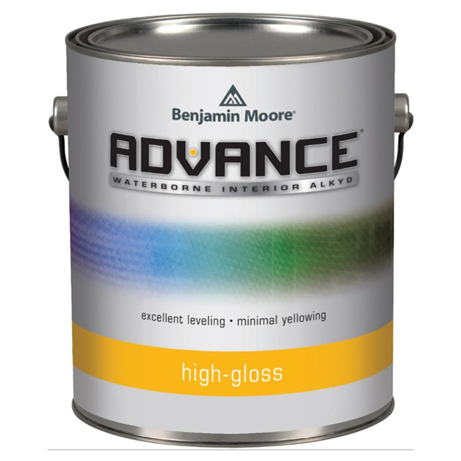 Benjamin Moore ADVANCE Interior/Exterior Paint - High Gloss - 3.66-L - Base 2