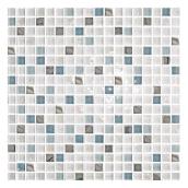 Glass mosaic wall tiles