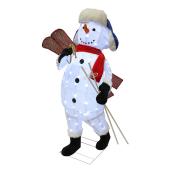 Outdoor Illuminated Snowman - 62