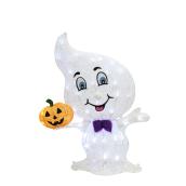 Fantôme illuminé Haunted Living, 33,75 po, 50 lumières DEL multicolores