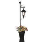 Holiday Living Christmas Lamp Post Illuminated with Berries 5-ft