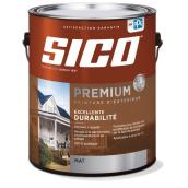Peinture et apprêt d'extérieur Sico Premium, mat, blanc naturel, opaque, 3,7 L