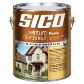 Peinture et apprêt d'extérieur Sico Premium, mat, base moyenne, opaque, 3,6 L