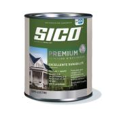 Peinture et apprêt d'extérieur Sico Premium, semi-lustré, blanc naturel, opaque, 927 ml