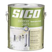 Sico Exterior Paint and Primer - Semi Gloss - Medium Base - Opaque - 3.6 L