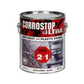 Sico Corrostop Aklyd Anti-Rust and Plastic Enamel Paint - Gloss - Super White - 3.7 l