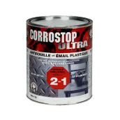 Peinture antirouille, Sico, Corrostop, 946 ml, fini lustré, aluminium