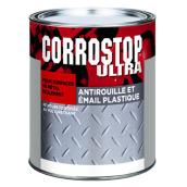 Peinture antirouille, Sico, Corrostop , 946 ml, fini mat, noir