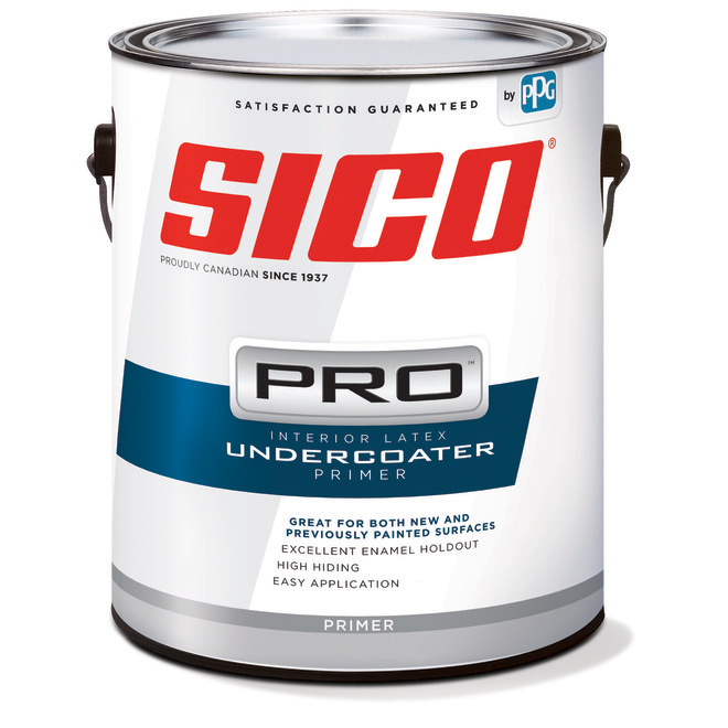 SICO Pro Interior Primer-Undercoater - 3.78-L - White